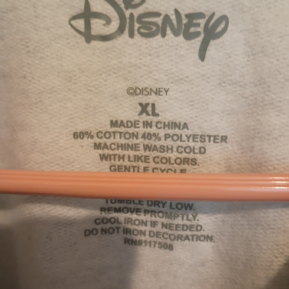 Gray DISNEY ALICE IN WONDERLAND Sweatshirt Size XL - Picture 3 of 4